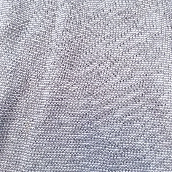 Lululemon Athletica Blue Gray reversible Waffle Boat Neck long Sweater womens 6 - Picture 2 of 5